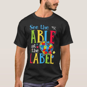 Bekijk het etiket niet het geluid van Puzzle Love T-shirt