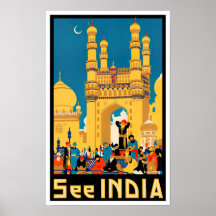 Bekijk het Indiase vintage-reizen