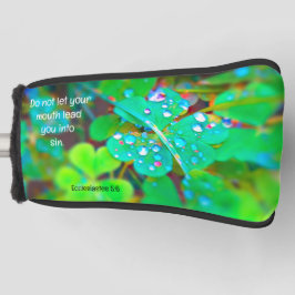 Bekijk het Mouth Golf Putter Hoesje Golfheadcover