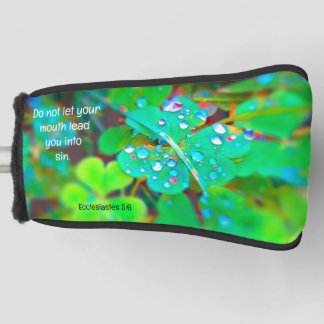 Bekijk het Mouth Golf Putter Hoesje Golfheadcover