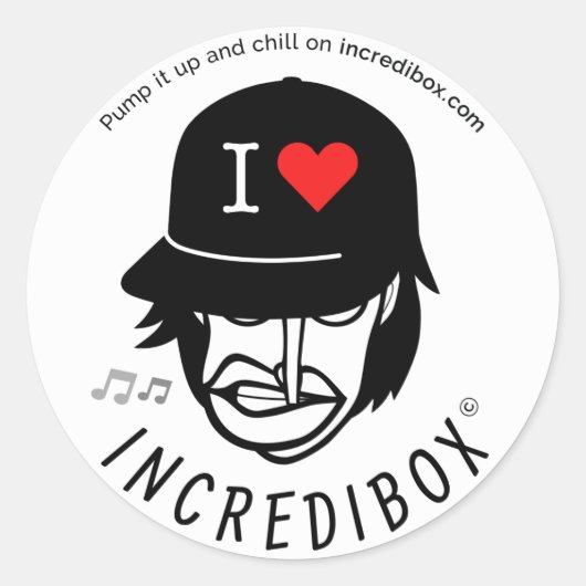 BEKIJK HET RONDE STICKER (Voorkant)