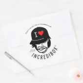 BEKIJK HET RONDE STICKER (Envelop)