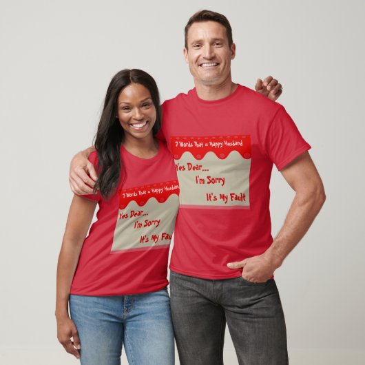 Bekijk het shirt Happy Husband (Unisex)