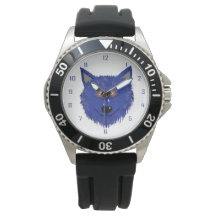 Bekijk het Wolf Brand Blue Wolf Sports Watch