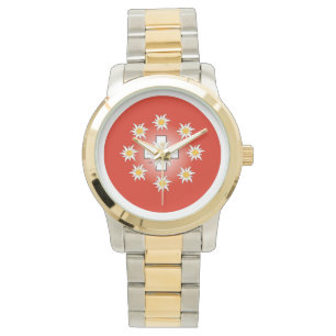 Bekijk het Zwitserse Ontwerp Schweiz Suisse Zwitse Horloge