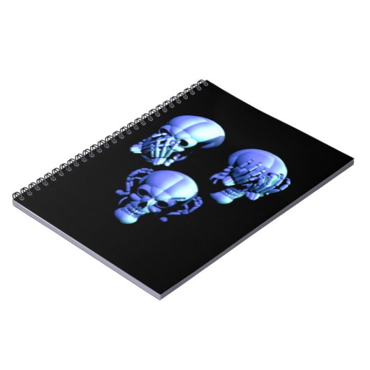 Bekijk hier dat er geen boze schedels spiraal zijn notitieboek (Linkerzijde)