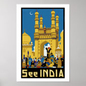 Bekijk India Poster (Voorkant)