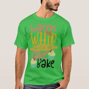 Bekijk me hoe ik de Bake Cake Bake Baking Confe vo T-shirt