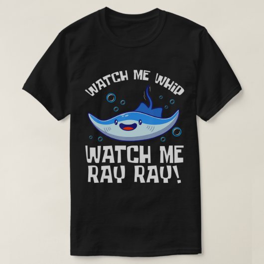 Bekijk me hoe Ray Fish Stingray T-Shi T-shirt (Design voorkant)