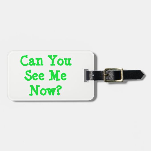 Bekijk me Label Bagagelabel (Voorkant horizontaal)