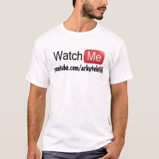 Bekijk me op YouTube (Basic) T-shirt