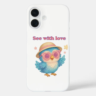 Bekijk met liefde - Gentle Reminder iPhone 16 Hoes
