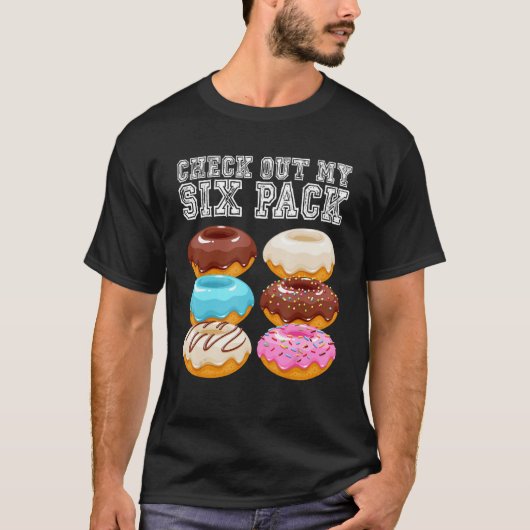 Bekijk mijn 6-pak Doughnut Abs Donut Gymer T-shirt (Voorkant)