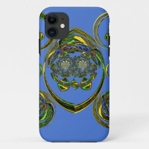 Bekijk mijn blauwe curves iPhone 11 hoesje