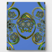 Bekijk mijn blauwe curves fotoplaat (Voorkant)