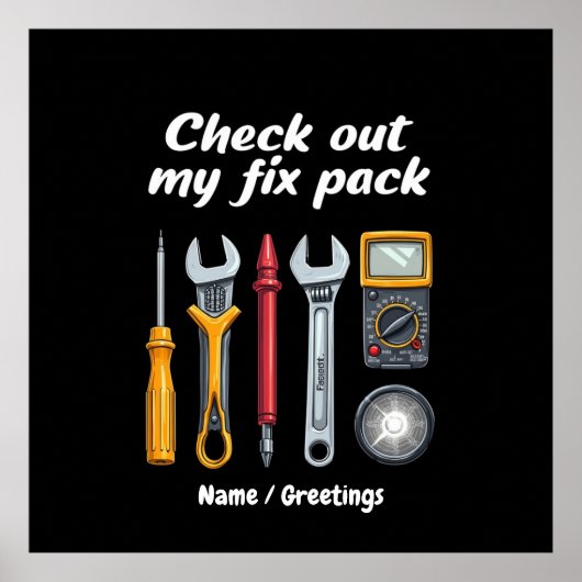 Bekijk mijn Fixpack de Premium Kit Custom Poster (Voorkant)