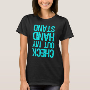 Bekijk mijn handstandaard Funny Gymnastics Boys Gi T-shirt
