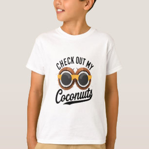 Bekijk Mijn Kokosnoten Funny Tropisch Strand Humor T-shirt