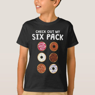 Bekijk mijn 'Six Pack Funny Donut Fitness' T-shirt