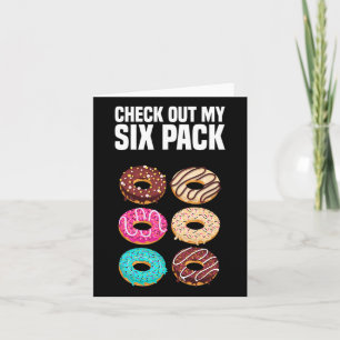 Bekijk mijn Six Pack Strength Gym Funny Bodybuild Kaart