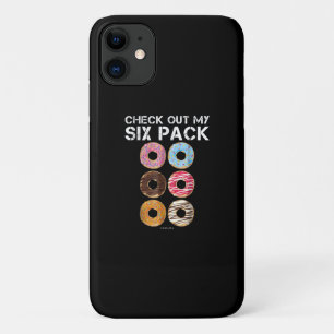 Bekijk mijn zes-pak donut - grappige gym iPhone 11 hoesje