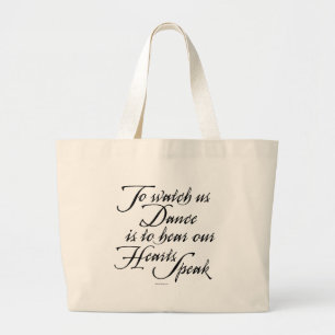 Bekijk ons Dance Grote Tote Bag