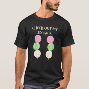 Bekijk Sixpack Mochi Japans eten Gym Sixpack T-shirt
