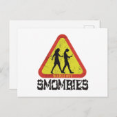 Bekijk Smombies Briefkaart (Voorkant / Achterkant)