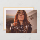  Bekleding 1 Afstuderen Dank u Briefkaart (Voorkant / Achterkant)