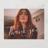 Bekleding 1 Afstuderen Dank u Briefkaart (Voorkant)