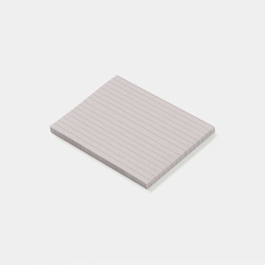 bekleed beige papier post-it® notes (Schuin)