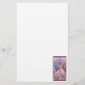 Bekleed schrijfwerk voor vrouwen briefpapier (Achterkant)