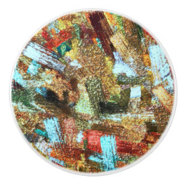 Beklekte Arizona Ceramic Knob Keramische Knop