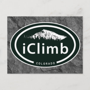 Beklim Colorado Rocky Mountain Briefkaart