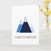 Beklim elke bergkaart kaart (Gele Bloem)