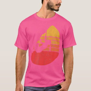 Beklimmen als een meisje met storende rotsen t-shirt