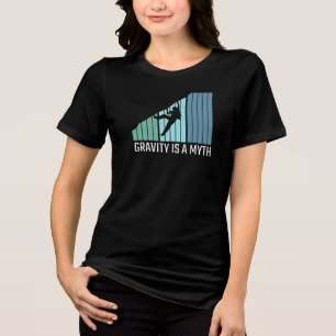 Beklimmen - Zwaartekracht is een mythe Tri-Blend Shirt