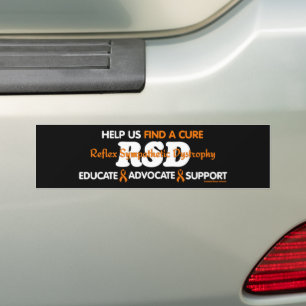 BEKNOPEN STEUN VOOR ADVOCAAT...RSD BUMPERSTICKER