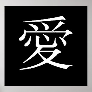 BEKNOPEN VAN DE CHINESE TAALSYMBOLEN POSTER