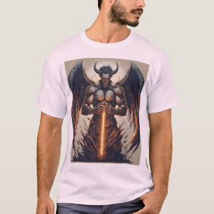 Bekroond Kampioen: Esports Angel (Lichte achtergro T-shirt