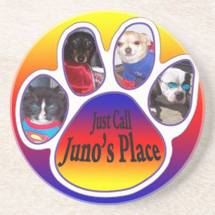 Bel alleen Juno's Place Onderzetters