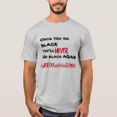 Bel Becky met goed haar T-shirt (Voorkant)