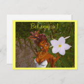 Bel bonjou! briefkaart (Voorkant / Achterkant)