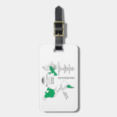 Bel Canto Italië Tour Bagagelabel (Voorkant verticaal)