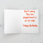 Bel de brandweer kaart (Binnen)