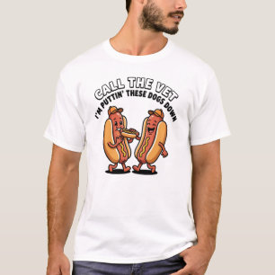 Bel de dierenarts, ik laat deze honden afmaken Hot T-shirt