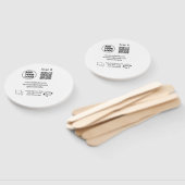 Bel de klantenservice tekst whatsapp Q R code busi Handwaaier (Niet-gemonteerd)