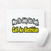 Bel een elektricien muismat (Met muis)