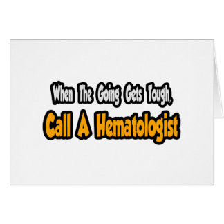Bel een hematoloog