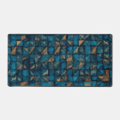 Bel effet patchwork en sarcelle foncée (Recto)